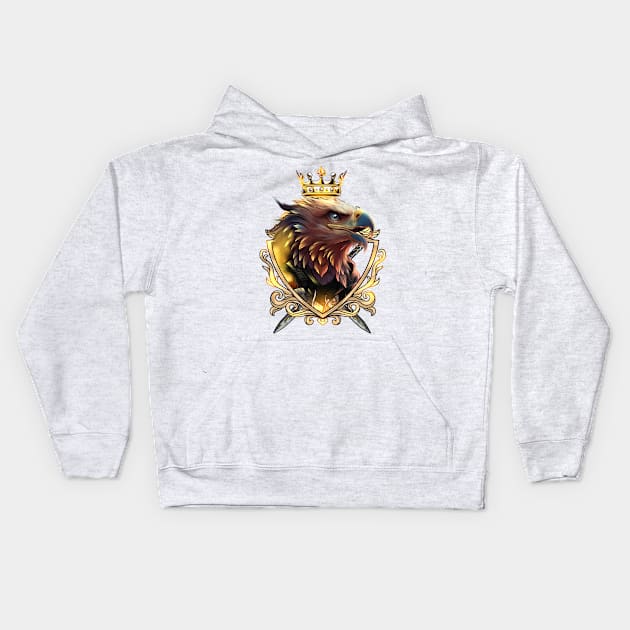 El Aguila Real Kids Hoodie by akyanyme